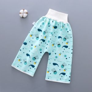 Diaper for Baby Waterproof Skirt High Waist Infant Leak-proof Kids Sleeping Urine Training Pants