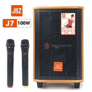 Loa kéo JBZ J7 10W tặng kèm 2 micro karaoke không dây