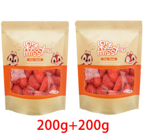 BUY 1 TAKE 1 Dried Strawberries 100% Natural Snacks Dried Strawberries Freeze-dried Strawberries Healthy Snacks