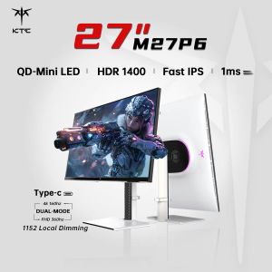 KTC 27″ 4K Mini LED HDR1400 Gaming Monitor 4K160Hz Switch FHD320Hz Dual-Mode Monitor USB-C 65W Free-Sync Monitor M27P6