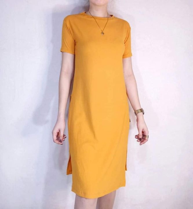 Lazada yellow dress hotsell