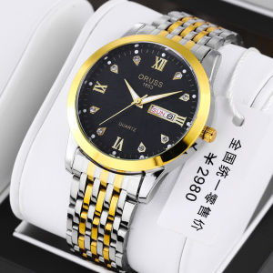 Mens watch luminous waterproof high-end stylish