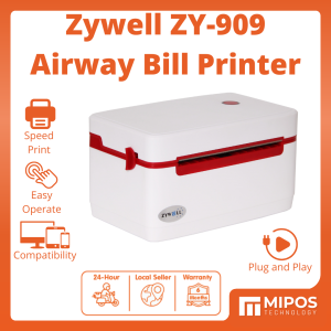 Thermal WayBill Printer/Bluetooth Shipment Label Printer | Thermal Label Printer ZyWell ZY909 | 快递单打印机 | 热敏打印机