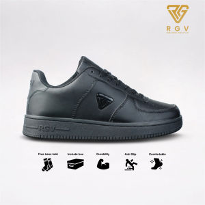 RGV Sepatu Sneakers Pria dan Wanita Series Duco Black