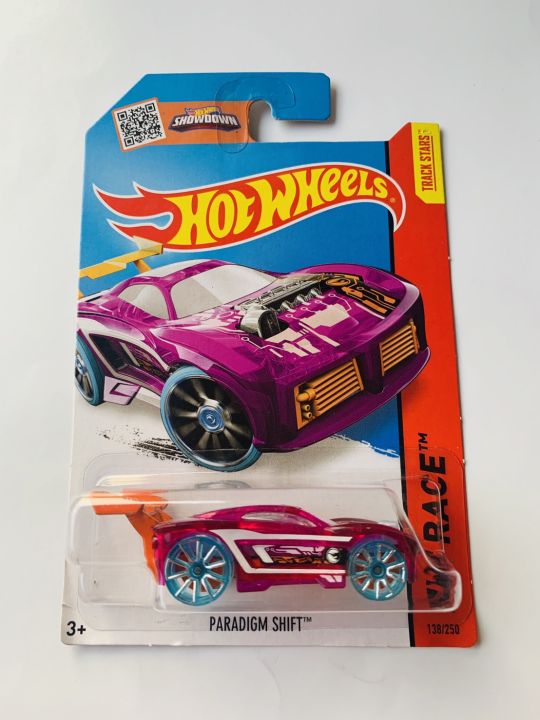 HOT WHEELS HOTWHEELS PARADIGM SHIFT PINK TREASURE HUNT TRACK STARS