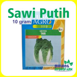 Benih Sawi Putih Tari F1 10 gram Tunas Agro bibit biji sayuran sayur kimchi leony hydroponik hidroponik