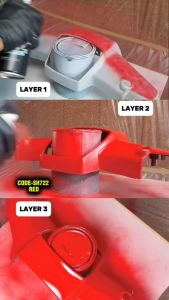 MOTOR-COLOS - HONDA SH722 RED AEROSOL SPRAY PAINT 400ML / 500ML / 1L
