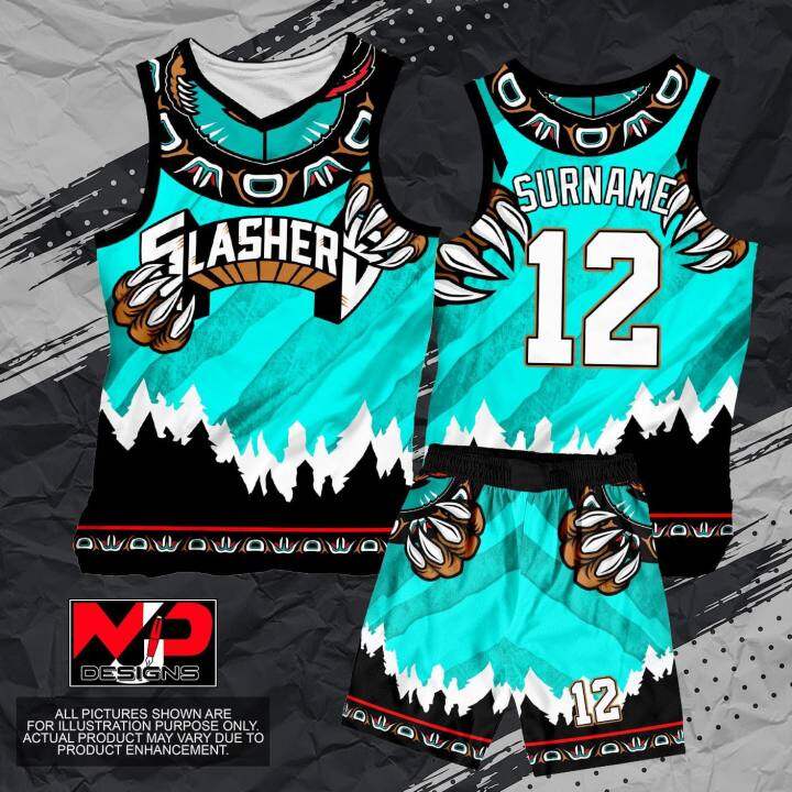 free customize of name and number only SLASHERS 01 basketball jersey ...