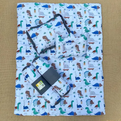 BADCOVER BAYI SET BANTAL GULING BERMOTIF LUCU ASYAM BABY
