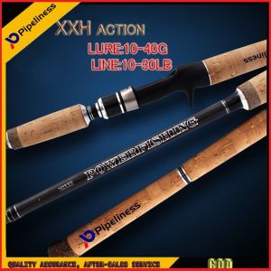 Đường ống cần câu quay/quăng nhử Mồi cần câu 7ft xxh hành động thu hút: 10-40g dòng: 10-30lb x-cross Carbon Ribbon cấu trúc sợi carbon Cần Câu Thu hút: