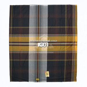 Sarung Wadimor Dupleks Motif Padang Gold