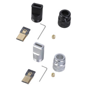Usb 5pin nam đầu nối hàn đồ thay thế bộ chuyển đổi Vỏ hợp kim nhôm tùy biến cho 6.0 mét cáp