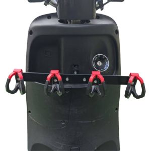 MUQZI Multifunctional Electric Scooter Hook 2/3/4/6 Hooks No Punching Installation Delivery Bag Hooks Hanging Items Fixed Electric Vehicle  Front Mounted  Hook Electric Bicycle