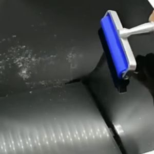 12 Inch Washable Reusable Silicone Lint Roller Anti-Static Sticky Dust Removal Roller for Screen Protector Glass Film Electronics Cleaning Tool