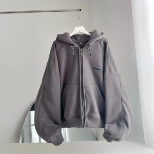 Áo Khoác Hoodie Form Boxy Túi Ngược Nhiều Màu Nam Nữ Tay Phồng Dessuu