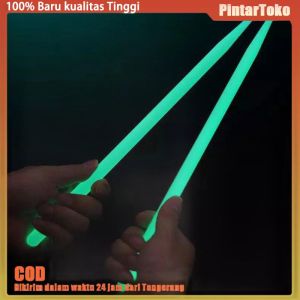 Stick Drum Glow In The Dark/Plastik Stik Panjang /Alat Musik Stik Drum 5A