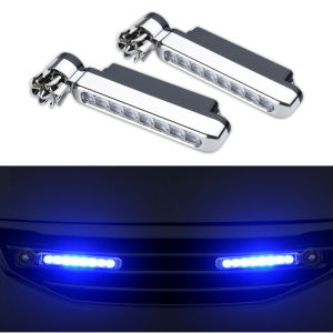 Wind Powered LED Car Daytime Running Light Decorative Exterior Lamp for Cars and Motorcycles