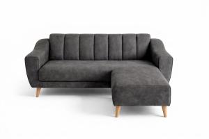Percuma 1 Bangku Velvet Grey / Brown / Blue Sofa Baldu 3 Seater / 2+3 Seater Model 3933