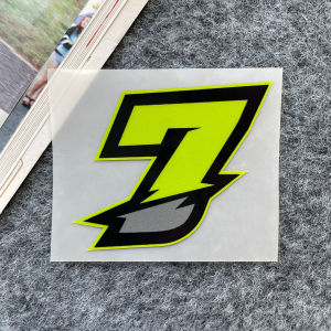 DIY Reflective Digital Universal Models Sticker Motorcycle Helmet Modification Sticker Car Windshield Body Decal Motorcycle Accessories for Honda Pcx 160 Click 125i 150i Yamaha Xmax Nmax 300