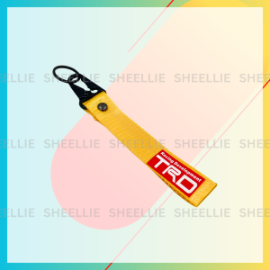 TRD Keychain Strap Universal Car Key House Keychain Durable and High Quality Black Blue Red Yellow