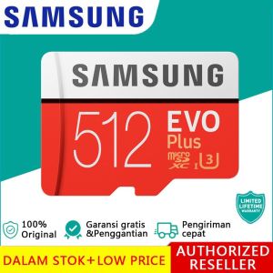 💖ฟรี + ปลาค็อด + คลังสินค้าพร้อม💖ใหม่ล่าสุด SAMSUNG Micro การ์ด Sd Class10 256G 128GB 64GB U3 SDHC เกรด EVO + Micro การ์ด SD เมมโมรี่การ์ด TF