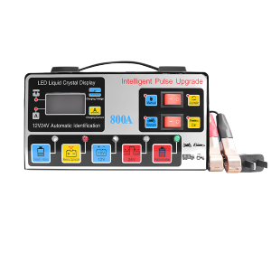 800A Car Battery Charger 12v/24V Intelligent Pulse Repair Batery Fast Charging Automatic Voltage