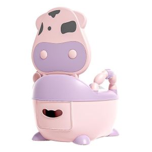 Toilet Seat Cute Girls Potty Raise Removable and Washable Cleanable Detachable Structure