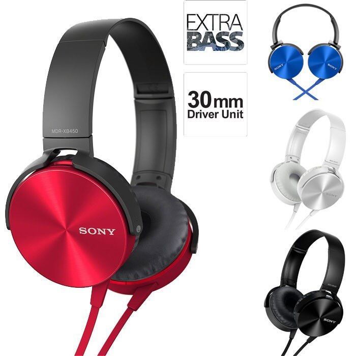 Sony MDR XB450AP EXTRA BASS Stereo Headphone Lazada