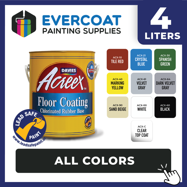Davies Paints Acreex Floor Paint 4Liters Lazada PH