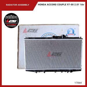 17064 Honda Accord radiator Assembly Couple 1997-2000 2.01 16v M/T 350x678x26mm (Polar)
