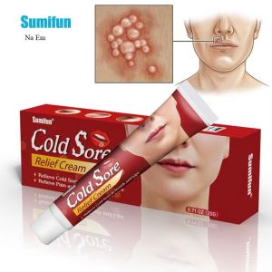 Kem Bôi Hỗ Trợ Giảm Nhiệt Miệng Mụn Rộp Môi Sumifun Cold Sore Relief Cream Dịu Nhẹ Phục Hồi Môi Khô Nứt 20G Chính Hãng