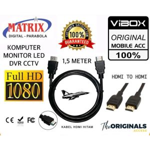 SALE!!! KABEL HDMI TO HMDI 1.5M 3M 5MCABLE MALE TO MALE SERAT JARING 15 METER 3 METER 5 METER NYLON