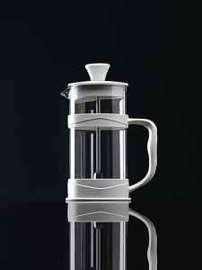 Glass French Filter Pot Coffee Machine Hand Filter Pot Tea Machine Coffee Machine Leachater Coffee