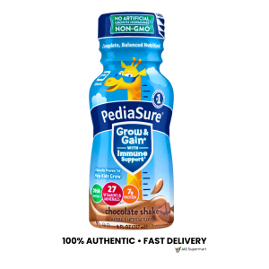 Pediasure Grow and Gain Chocolate Shake 237mL Kids Milk Drink for 3 Years Old and Above Balanced Nutrition