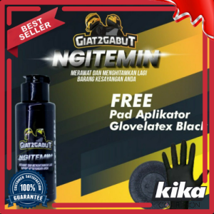 NGITEMIN BLACK Penghitam Body Motor / Mobil Permanen
