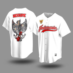 the moro - Kaos Baju Dewasa Jersey Baseball HUT RI-80 Indonesia 17 Agustus Kemerdekaan Art 03 | Bisa Custom Design