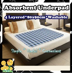 Reuseable Old Incontinence Urine Pad Waterproof Washable Absorbent Underpad