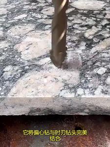 3Pcs/Set Glass Tungsten Steel Drill Bit Tungsten Steel Drill Bit For Marble Drilling Operation