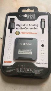 Bộ chuyển đổi âm thanh Choseal AQ5610 - Hàng Chính Hãng - tặng kèm dây quang học - Gia Khang Shop