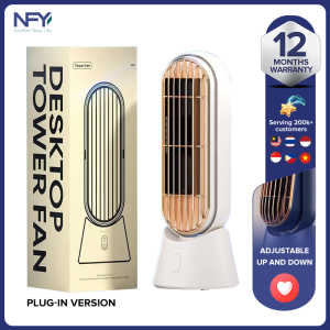 317พัดลมตั้งโต๊ะไร้ใบพัดลมไฟฟ้าพกพาเงียบสำหรับสำนักงานใหม่ในบ้านชาร์จ USB พัดลมทาวเวอร์ขนาดเล็กแนวตั้ง