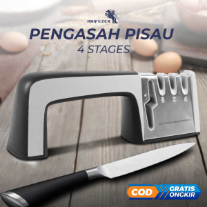 KNIFEZER Pengasah Pisau Diamond Sharpening Wetstone 4 Stages - MY311