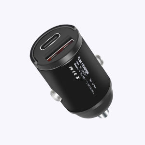 EKLEVA Mini 200W PD QC Pull Ring Fast Charging Car Charger USB C Car Phone Charger Adapter For iPhone Xiaomi Samsung Huawei