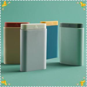 💖【Special price】💝CHUN กล่องยาแบบพกพา6ช่องสีสันสดใสกล่องยารักษาสุขภาพกล่องยาตัวแยกกล่องเดินทางพกพาสะดวก