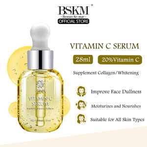 BSKM 2pcs Facial Serum Vitamin C Serum + Retinol Serum Anti-aging and Wrinkle Removal Brighten Lifting Firming Essence Skincare 28ml
