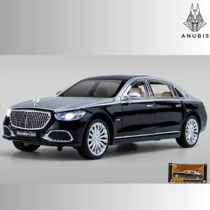 ĐỒ CHƠI MÔ HÌNH ÔTÔ SIÊU XE MERCEDES BENZ S680 MAYBACH TỈ LỆ 1/24 SIÊU TO VỚI KHUNG XE KIM LOẠI CÓ ĐÈN TRƯỚC SAU NHẠC VÀ CÓT CHẠY