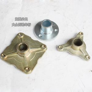 Four wheel kart ATV modification accessories rear wheel mount rear axle flange tire mount Three or four hole flange Wheel hub flange