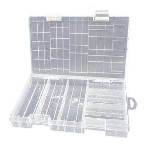 Plastic Organize Box Holds Multiple Sizes Including AA 3A 9V Batteries Storage Easy to Carry