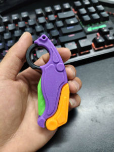 KARAMBIT. Đồ chơi trẻ em hottrend móng vuốt nhựa abs cao cấp phát sáng