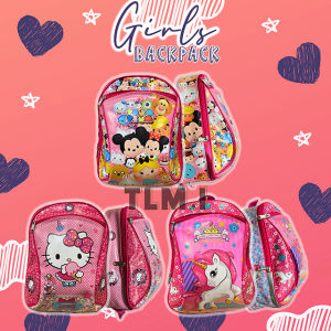 Tas Ransel Anak Paud & Tas Sekolah Anak Cewek: Tas Unicorn Kuda Pony, Hello Kitty Murah, Tsum Tsum Disney