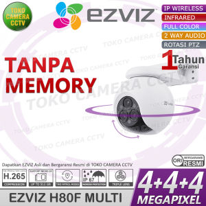 EZVIZ H80F TRIPLE LENS 4MP 2K KAMERA CCTV WIFI CAMERA PTZ AUDIO OUTDOOR FULLCOLOR